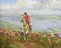 FOXHOUNDS AT ENNISKILLEN by Vittorio Cirefice at Ross's Online Art Auctions