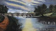 SHAWS BRIDGE, RIVER LAGAN, BELFAST by L. Stafford at Ross's Online Art Auctions