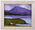 WHITE HOUSE AT MUCKISH by Sean Loughrey at Ross's Online Art Auctions