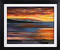 PORTRUSH SUNSET by John Stewart at Ross's Online Art Auctions