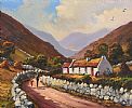 COTTAGE IN THE MOURNES by William Yeaman at Ross's Online Art Auctions