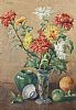 CHRYSANTHEMUMS & STILL LIFE by David Gould at Ross's Online Art Auctions