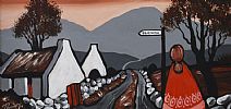 THE ROAD TO SLEMISH by J.P. Rooney at Ross's Online Art Auctions