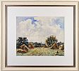 CORNFIELD, BALLYLESSON by William Galloway at Ross's Online Art Auctions