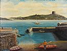 COLLIEMORE HARBOUR, DALKEY by W.J. Montgomery at Ross's Online Art Auctions