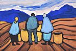 COLLECTING SPUDS by J.P. Rooney at Ross's Online Art Auctions