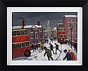 THE RED BUSES by James Downie at Ross's Online Art Auctions