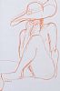 SEATED NUDE STUDY by Brian Merry at Ross's Online Art Auctions