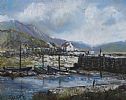 HARBOUR , WEST OF IRELAND by Ensko at Ross's Online Art Auctions