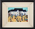 THE FISH MARKET, GALWAY by Orla Egan at Ross's Online Art Auctions