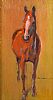 THE ORANGE HORSE by Con Campbell at Ross's Online Art Auctions