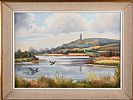 SCRABO FROM KILTONGA BIRD SANCTUARY by Muriel Merrick at Ross's Online Art Auctions