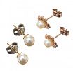 TWO PAIRS OF PEARL EARRINGS
 at Ross's Online Art Auctions