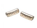 TIFFANY & CO. STERLING SILVER CUFFLINKS at Ross's Online Art Auctions