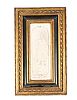 PAIR OF GILT FRAMED MARBLE PLAQUES at Ross's Online Art Auctions