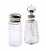 TWO SILVER MOUNTED BOTTLES at Ross's Online Art Auctions