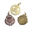 TWO GOLD GYMASIUM MEDALS & BELFAST EXHIBITION MEDAL at Ross's Online Art Auctions