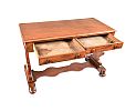 REGENCY MAHOGANY LIBRARY TABLE at Ross's Online Art Auctions