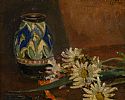 STILL LIFE, FLOWERS & A VASE by William Conor RHA RUA at Ross's Online Art Auctions