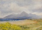 THE MOURNES FROM TYRELLA by Beatrice Carey at Ross's Online Art Auctions