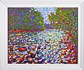 DAPPLED LIGHT ON THE RIVER by Paul Stephens at Ross's Online Art Auctions