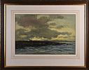 EVENING NEAR GROOMSPORT, COUNTY DOWN by Wycliffe Egginton RI RCA at Ross's Online Art Auctions