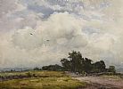 A ROAD IN NORTH STAFFORDSHIRE by Wycliffe Egginton RI RCA at Ross's Online Art Auctions