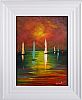 SAILING AT SUNSET by Hayley Huckson at Ross's Online Art Auctions