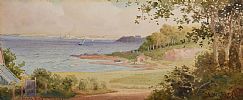 HELENS BAY, BANGOR by Joseph William Carey RUA at Ross's Online Art Auctions