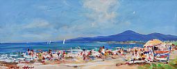 SUMMER DAY, MURLOUGH BEACH by Nigel Allison at Ross's Online Art Auctions