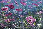 WILD FLOWER MEADOW by Rachel Keenan at Ross's Online Art Auctions