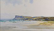 BALLYCASTLE BEACH by Robert Cresswell Boak ARCA at Ross's Online Art Auctions