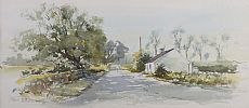 CORNER COTTAGE, THOMASTOWN by Joyce Brown UWS at Ross's Online Art Auctions