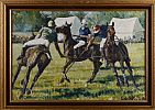 THE POLO MATCH by Coralie de Burgh Kinahan at Ross's Online Art Auctions