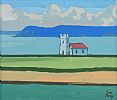 BALLINTOY CHURCH by Dan Darcy at Ross's Online Art Auctions