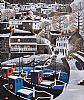 WINTER HARBOUR by George Callaghan at Ross's Online Art Auctions