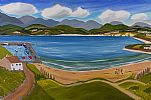 MULLAGHMORE & DONEGAL MOUNTAINS by Niall Bradley at Ross's Online Art Auctions