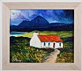 DONEGAL COTTAGE by Sean Loughrey at Ross's Online Art Auctions