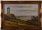 SCRABO & STRANGFORD LOUGH by Vittorio Cirefice at Ross's Online Art Auctions