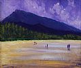 MUCKISH FROM ARDS FOREST by Sean Loughrey at Ross's Online Art Auctions