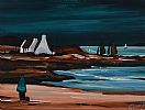DOWN BY THE SEA SHORE by J.P. Rooney at Ross's Online Art Auctions