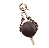 9CT GOLD WATCH KEY FOB at Ross's Online Art Auctions