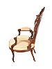 VICTORIAN ROSEWOOD ARMCHAIR at Ross's Online Art Auctions