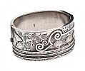 VICTORIAN STERLING SILVER BANGLE at Ross's Online Art Auctions