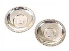 PAIR OF COIN DISHES at Ross's Online Art Auctions