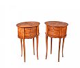 PAIR OF FRENCH STYLE KINGWOOD PEDESTALS at Ross's Online Art Auctions