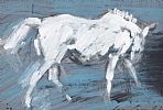 THE WHITE HORSE by Con Campbell at Ross's Online Art Auctions