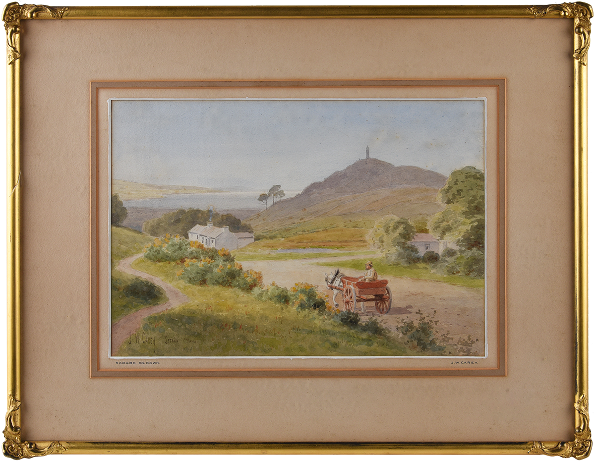 SCRABO, COUNTY DOWN by Joseph William  Carey RUA at Ross's Online Art Auctions
