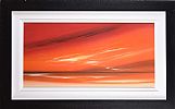RED SKY HORIZON by Jonathan Shaw at Ross's Online Art Auctions