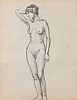 FEMALE NUDE STUDY III by From The Studio of Roderic O'Connor at Ross's Online Art Auctions